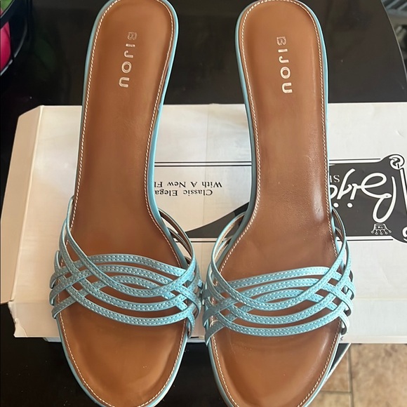 Bijou Shoes in Blue - Picture 1 of 6